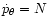 $\dot{p}_{\theta}=N$